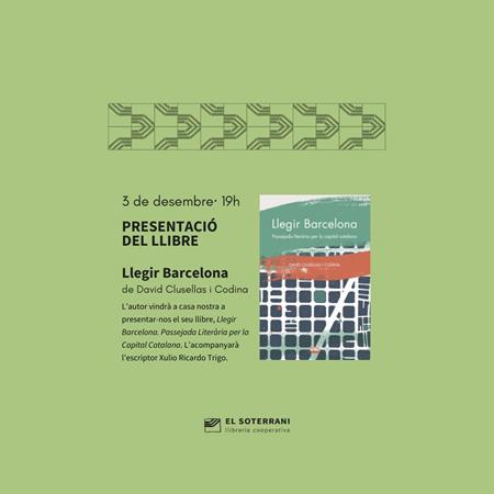 Presentació del llibre Llegir Barcelona | 