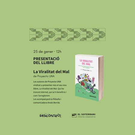 Presentació del llibre La viralitat del mal | 