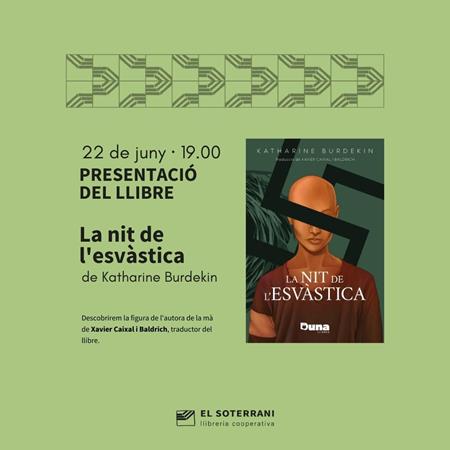 Presentació de La Nit de l'Esvàstica de Katharine Burdekin | 