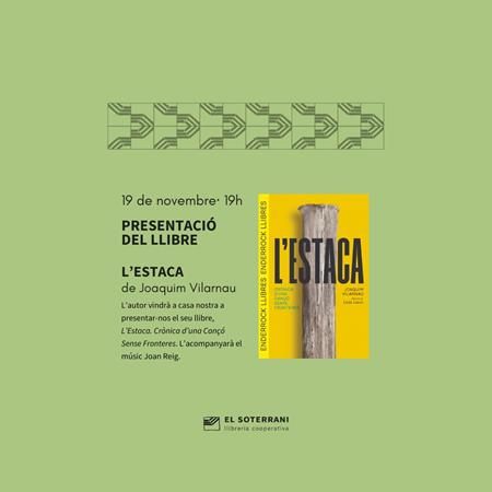 Presentació del llibre L'Estaca | 