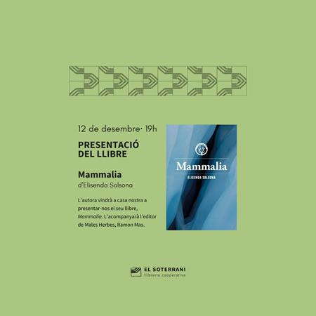 Presentació del llibre Mammalia | 