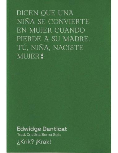 ¿Krik?¡Krak! | 9788412501056 | Danticat, Edwidge