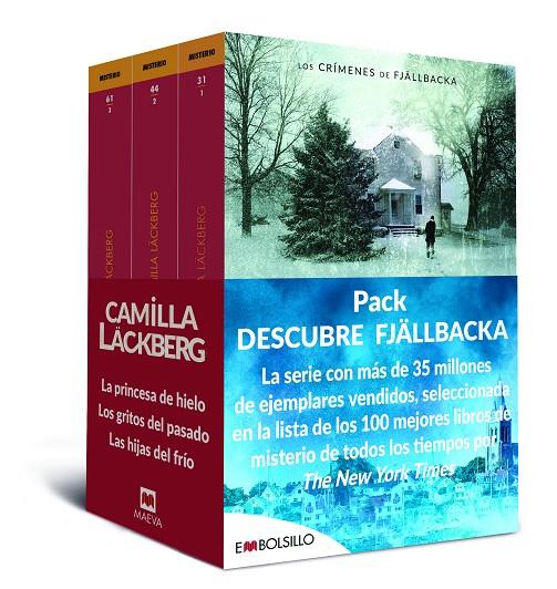 Pack Descubre Fjällbacka (Princesa de hielo, Los gritos del pasado y Las hijas del frío) | 9788418185663 | Läckberg, Camilla