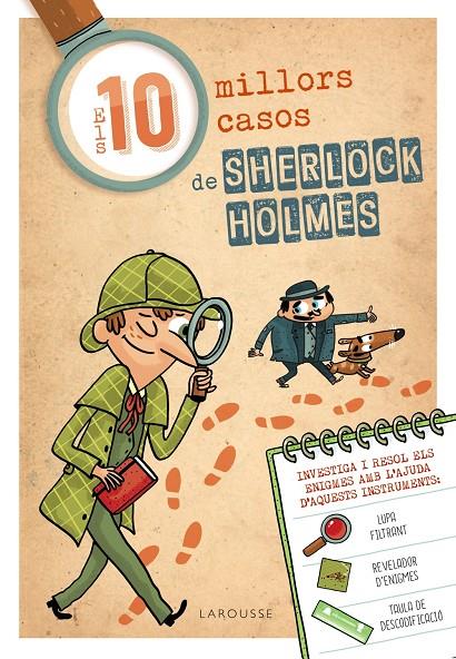 Deu millors casos de Sherlock Holmes, els | 9788418100116 | Larousse Editorial