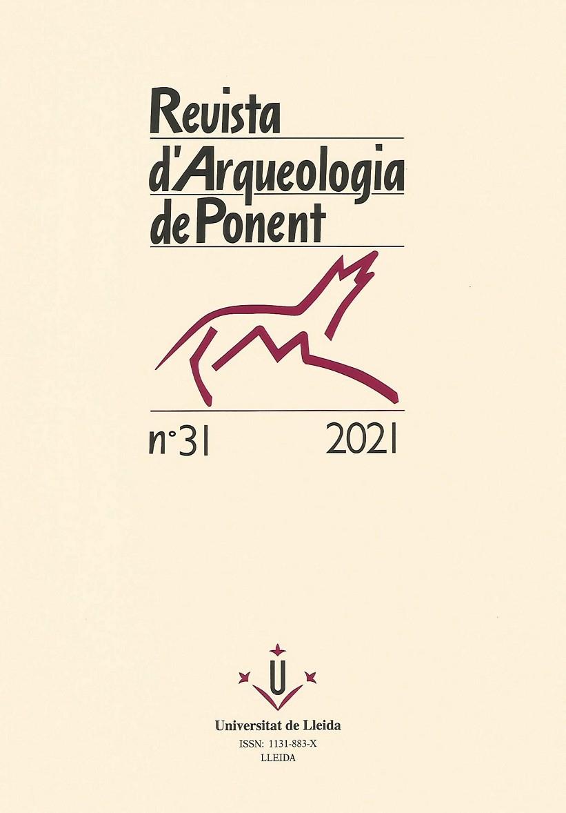 Revista d'Arqueologia de Ponent 31 (2021) | 9999902839669