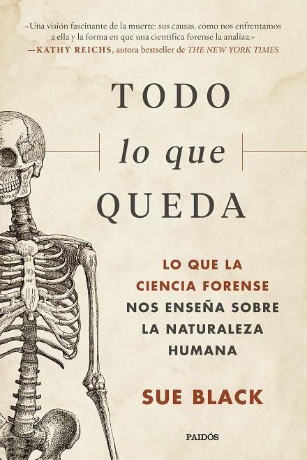 Todo lo que queda | 9788449340802 | Black, Sue