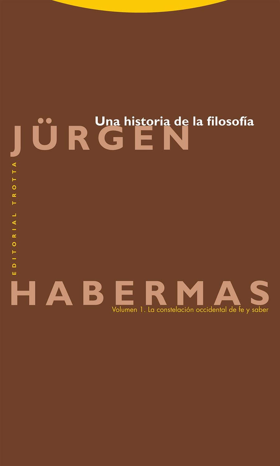 Historia de la filosofía, una | 9788413641089 | Habermas, Jürgen