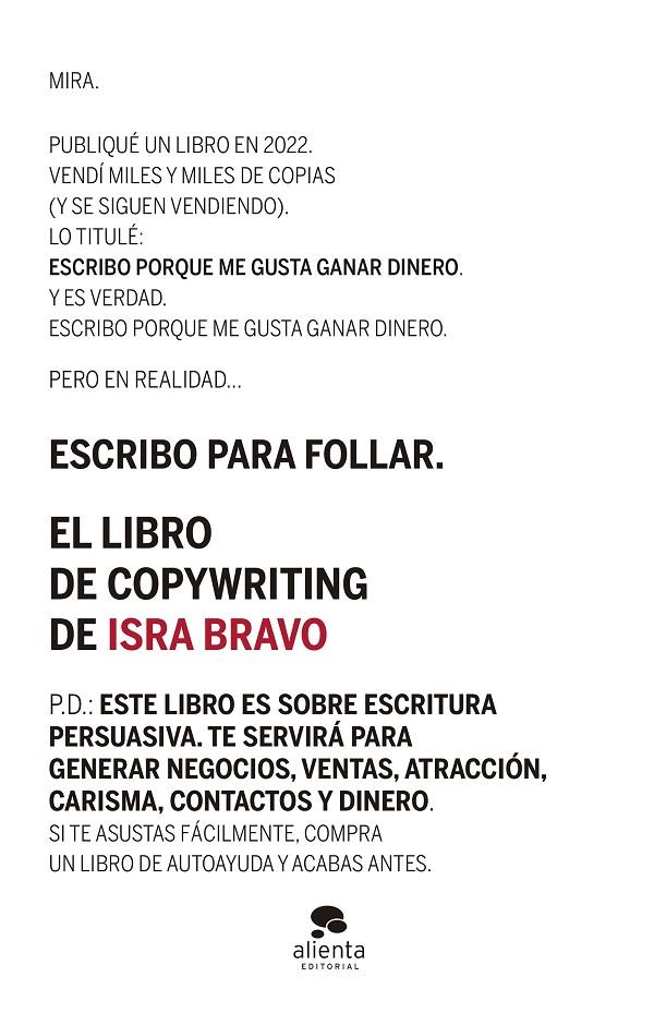 Libro de copywriting, el | 9788413442471 | Bravo, Isra