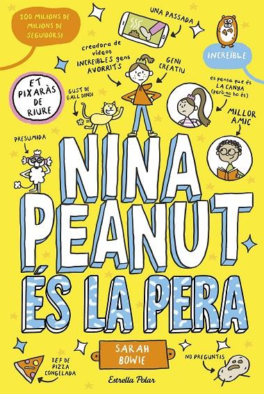 Nina Peanut 1. Nina Peanut és la pera | 9788413899411 | Bowie, Sarah