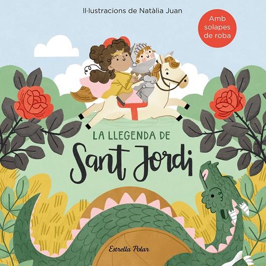 Llegenda de Sant Jordi amb solapes de roba, la | 9788418443411 | Juan Abelló, Natàlia