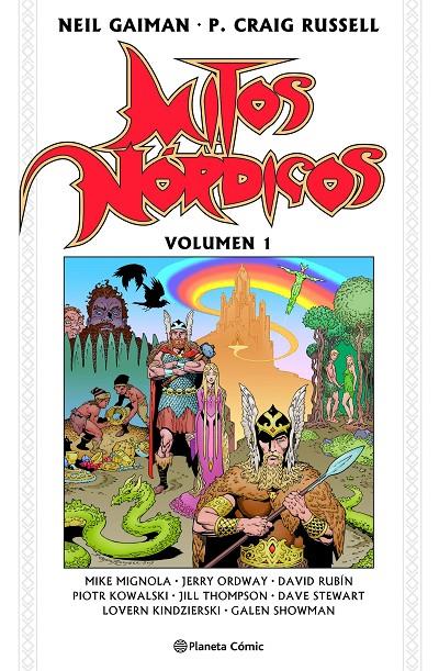 Mitos nórdicos nº 01/03 | 9788411120418 | Gaiman, Neil / Craig Russell, Philip / Mignola, Mike / Thompson, Jill / Ordway, Jerry / Rubin, David