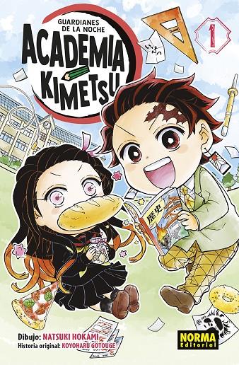 GUARDIANES DE LA NOCHE. ACADEMIA KIMETSU 01 | 9788467969160 | GOTOUGE, KOYOHARU