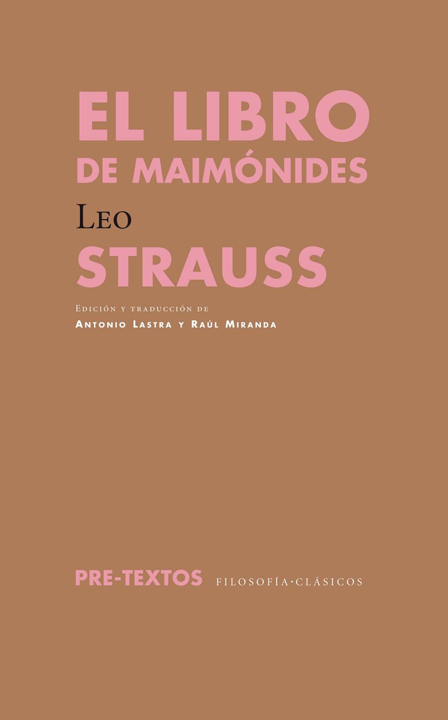 Libro de Maimónides, el | 9788415297956 | Strauss, Leo