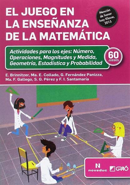 Juego en la enseñanza de la matemática, el | 9788499807799 | BRINNITZER, E.