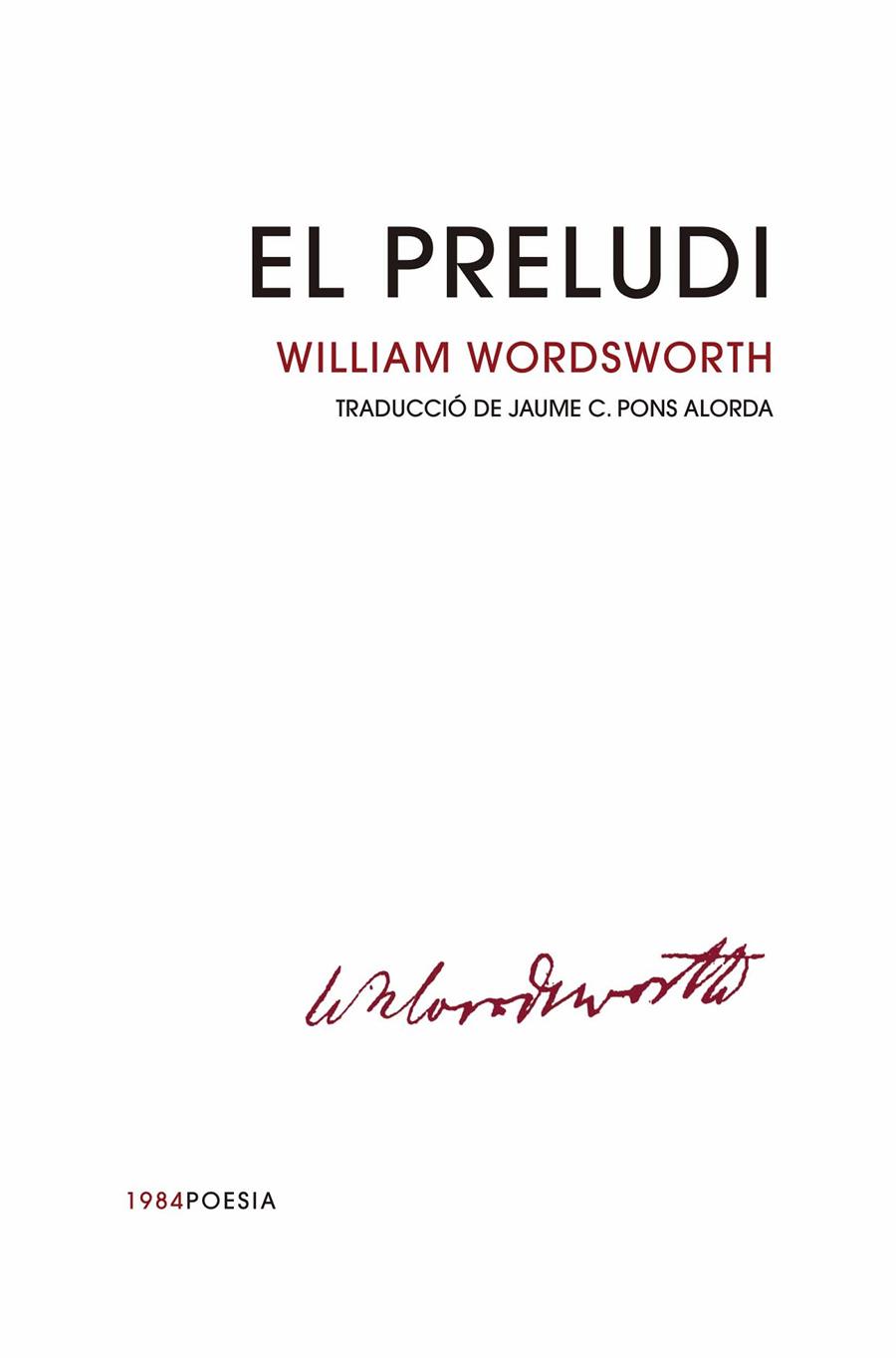 Preludi, el | 9788416987665 | Wordsworth, William