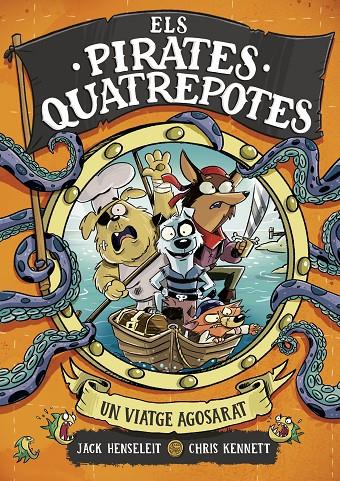 Un viatge agosarat, (Els Pirates Quatrepotes 1) | 9788419522351 | Henseleit, Jack