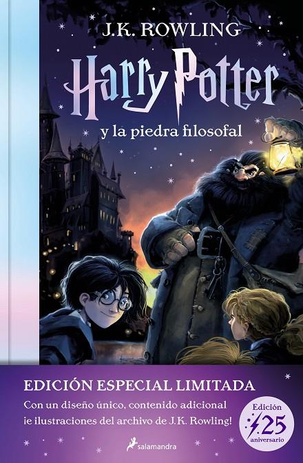 Harry Potter y la piedra filosofal (edición especial limitada por el 25º aniversario) | 9788419275301 | Rowling, J.K.