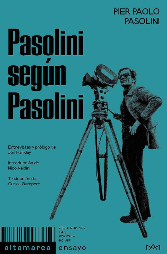 Pasolini según Pasolini | 9788419583659 | Pasolini, Pier Paolo