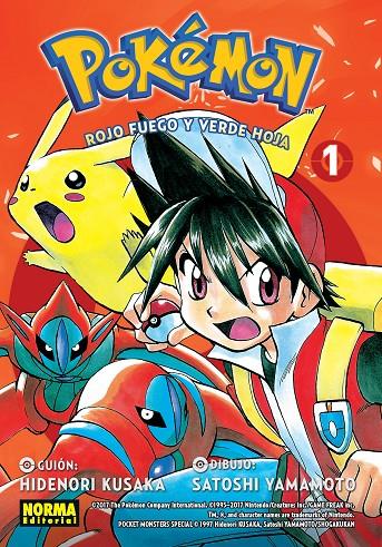 POKEMON 13. ROJO FUEGO Y VERDE HOJA 01 (NUEVO PVP). | 9788467965032 | KUSAKA, HIDENORI / YAMAMOTO, SATOSHI