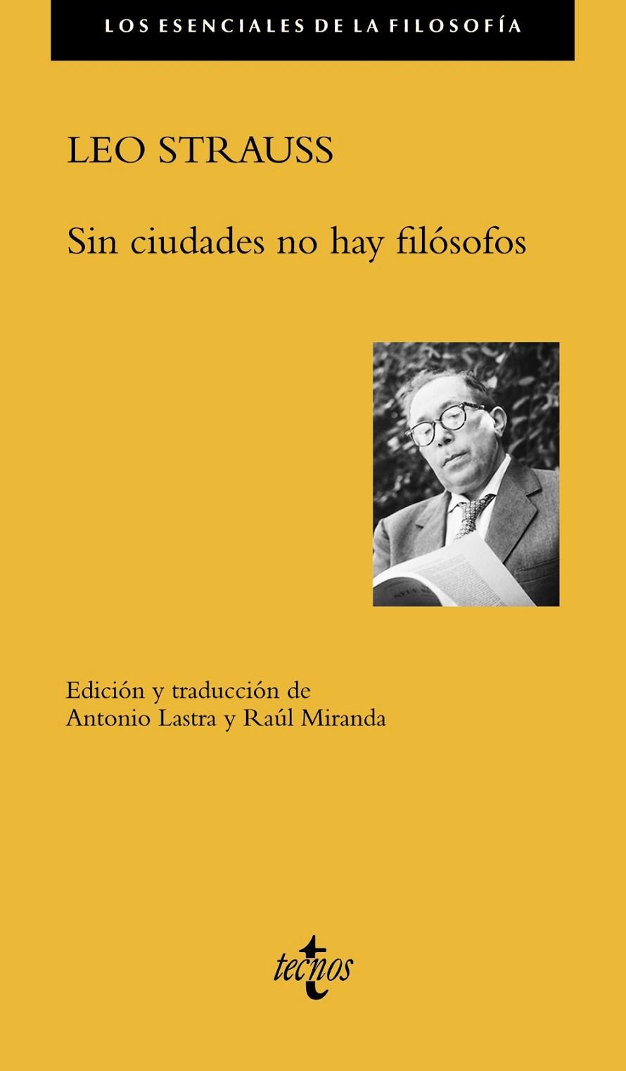 Sin ciudades no hay filósofos | 9788430962839 | Strauss, Leo