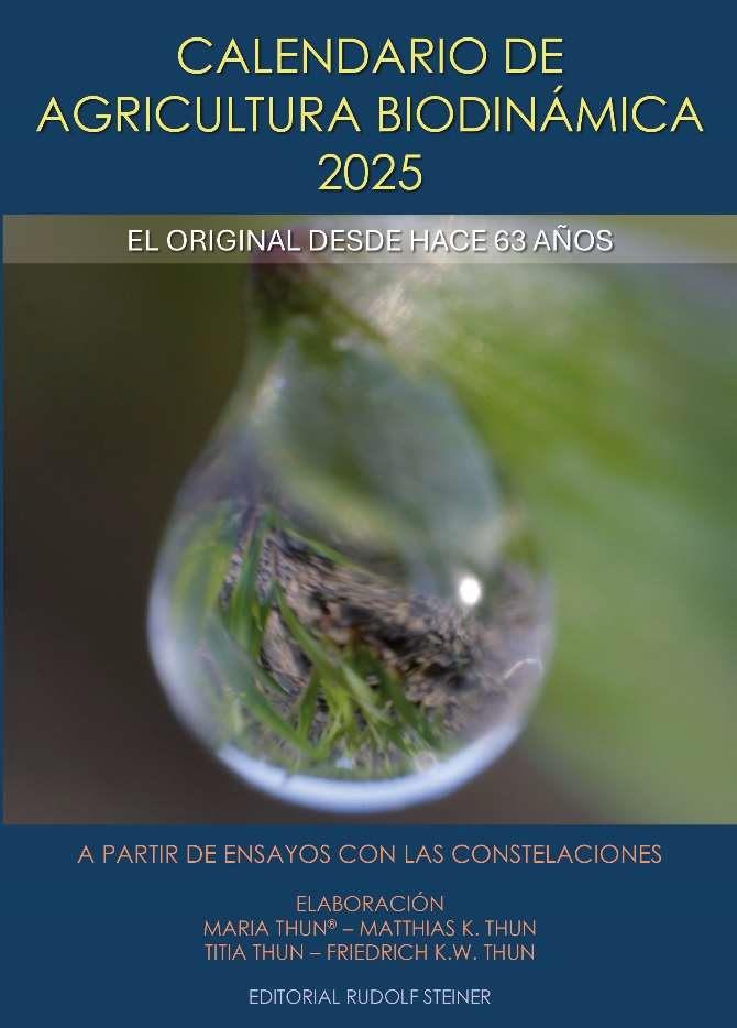 Calendario de agricultura biodinámica 2025 | 9788418919329 | K W, FRIEDRICH