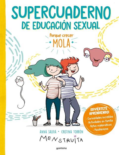 Supercuaderno de educación sexual | 9788419501165 | Torrón (Menstruita), Cristina / Salvia, Anna