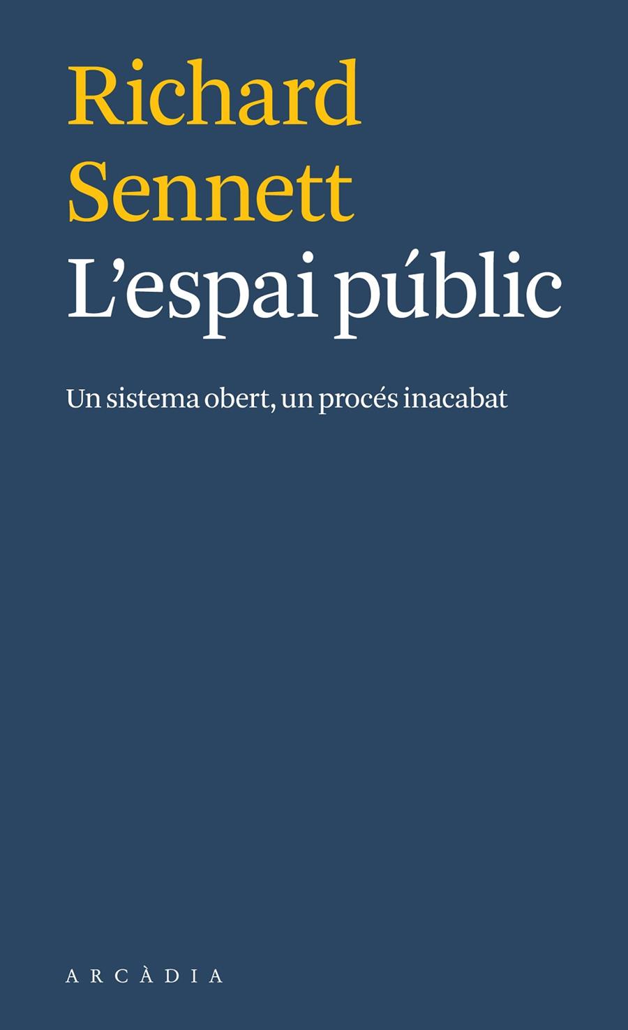 Espai públic, l | 9788412273571 | Sennett, Richard