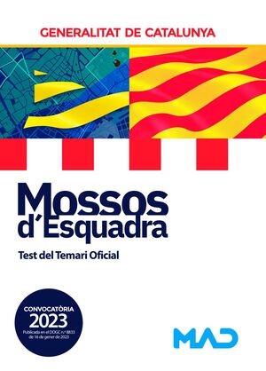 Mossos d`Esquadra. Test del Temari Oficial | 9788414266359 | LORENTE I TIBAU, AUGUST/LUJAN LOPEZ, EDUARDO