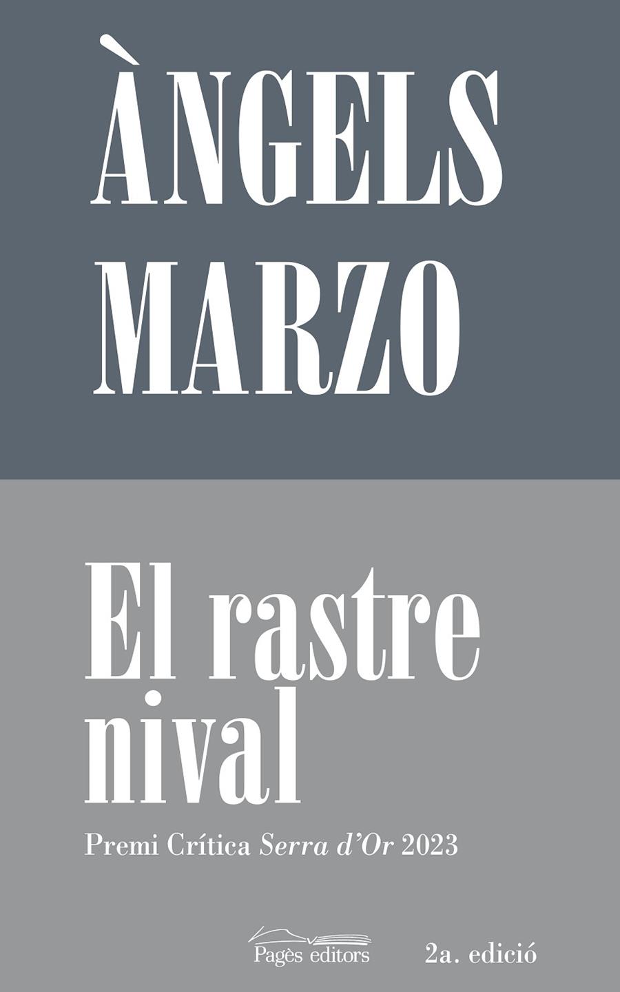 Rastre nival, el | 9788413033525 | Marzo Torres, Àngels