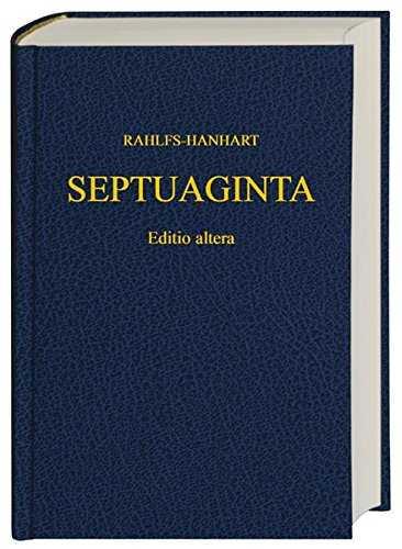 Septuaginta | 9783438051196 | ALFRED RAHLFS/ROBERT HANHART