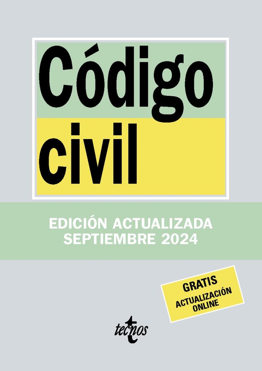 Código Civil | 9788430990863 | Editorial Tecnos