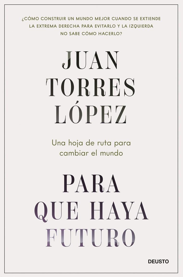 Para que haya futuro | 9788423437269 | Torres López, Juan