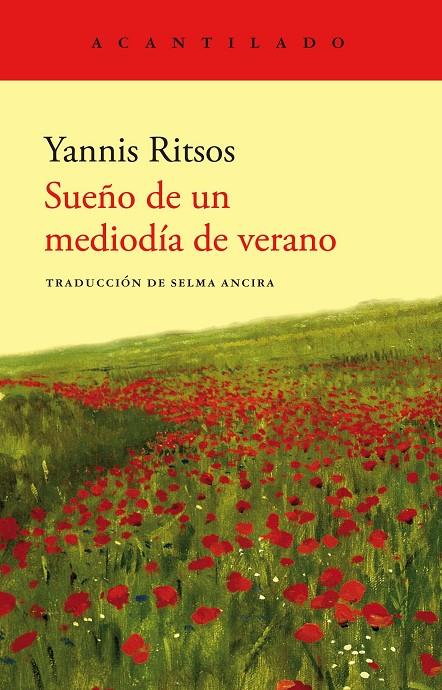 Sueño de un mediodía de verano | 9788419036797 | Ritsos, Yannis